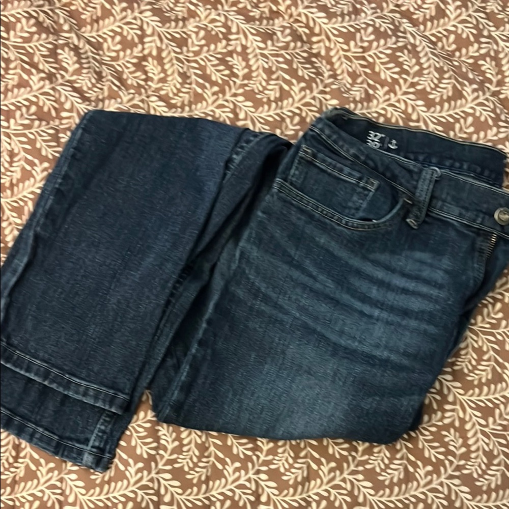 Nautica Classic Straight Leg Denim With Stretch 32-30